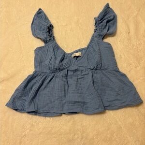 HOLLISTER RUFFLE TANK